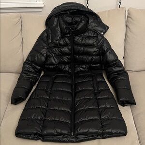 Calvin Klein Sonora Aura Long Puffer Coat S